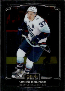 2022-23 Upper Deck O-Pee-Chee Platinum Hockey - Base #188 Yanni Gourde - Seattle Kraken