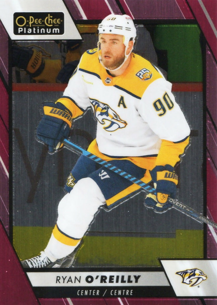 2023-24 Upper Deck O-Pee Chee Platinum Hockey - Base - Matte Pink #8 Ryan O'Reilly - Nashville Predators - A
