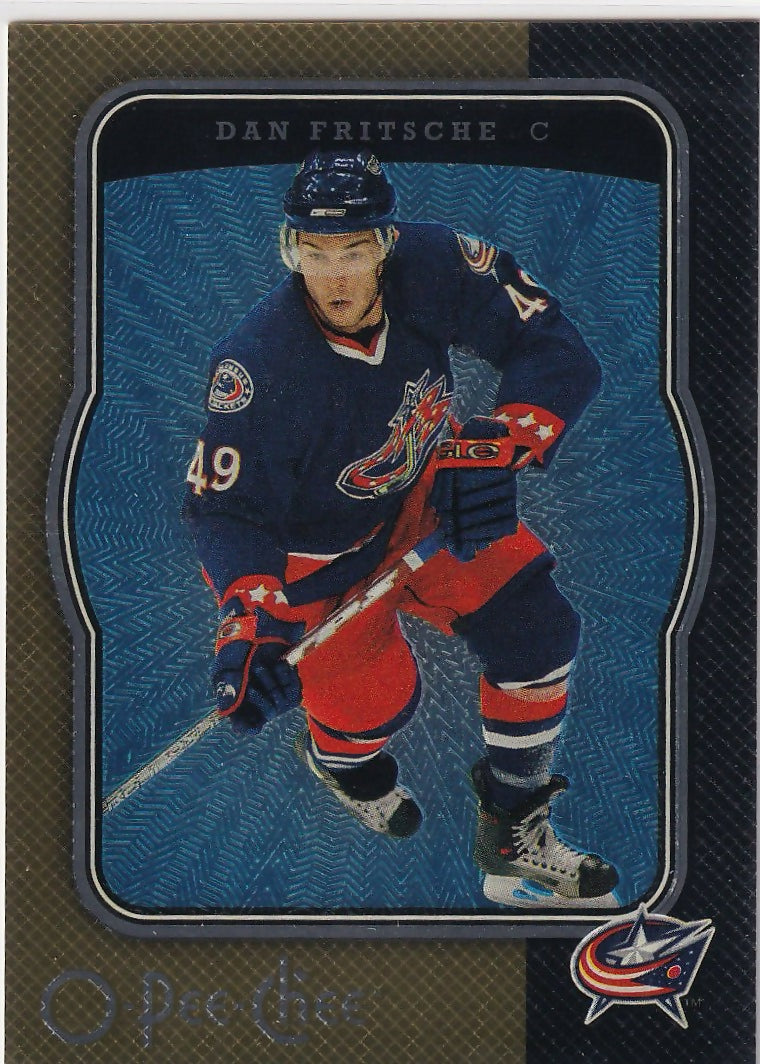 2007-08 O-Pee-Chee - Base #143 Dan Fritsche - Columbus Blue Jackets - A