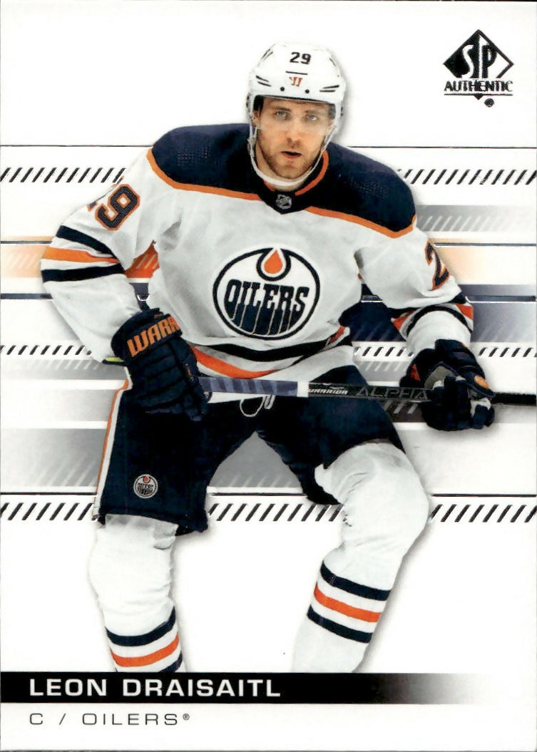 2019-20 Upper Deck Sp Authentic Hockey - Base #37 Leon Draisaitl - Edmonton Oilers