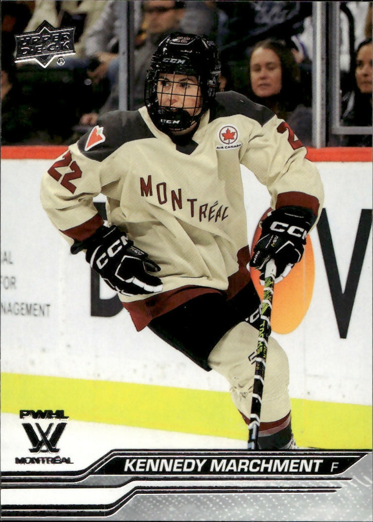 2024-25 Upper Deck PWHL Hockey - Base #43 Kennedy Marchment - Montreal Victoire - A