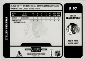 2018-19 O-Pee-Chee Platinum Hockey - Retro Rookie #R-97 Dylan Sikura - Chicago Blackhawks