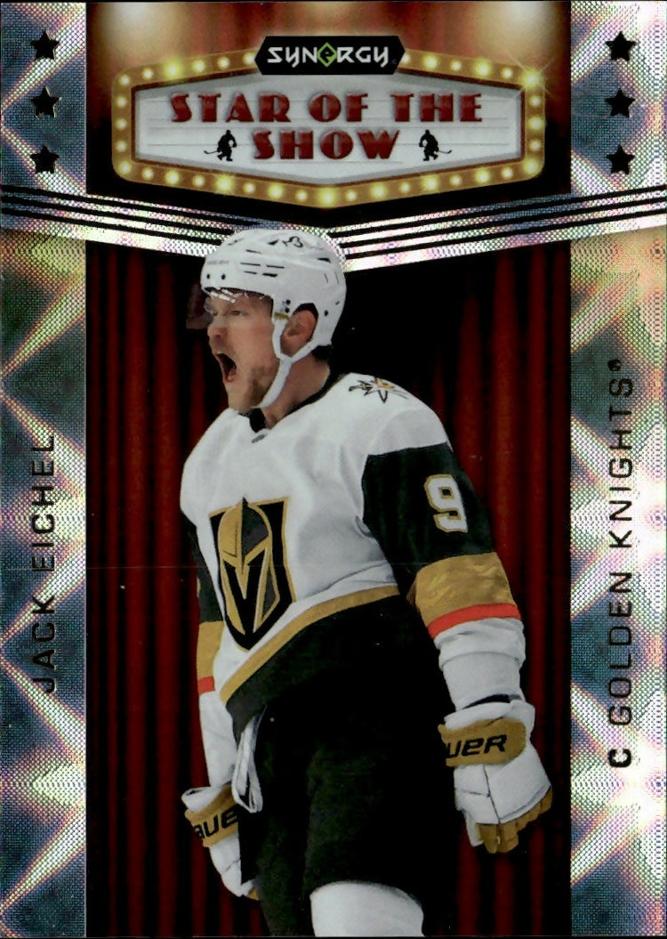 2023-24 Upper Deck Synergy Hockey - Star Of the Show #SOS-18 Jack Eichel - Vegas Golden Knights - A