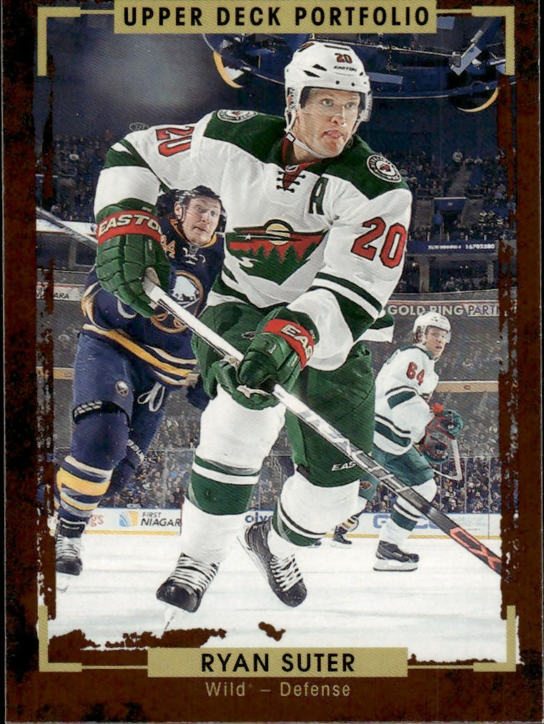 2015-16 Upper Deck Portfolio Hockey - Base #179 Ryan Suter - Minnesota Wild