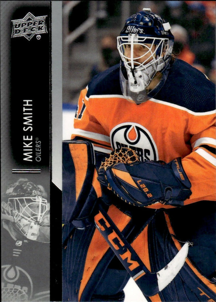 2021-22 Upper Deck Series 2 Hockey - Base #324 Mike Smith - Edmonton Oilers - A