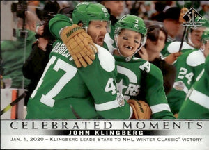 2020-21 Upper Deck Sp Authentic Hockey - Celebrated Moments #101 John Klingberg - Dallas Stars