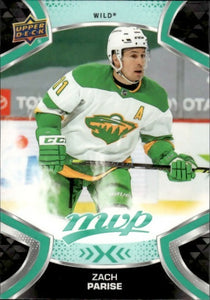 2021-22 Upper Deck MVP Hockey - Base #111 Zach Parise - Minnesota Wild