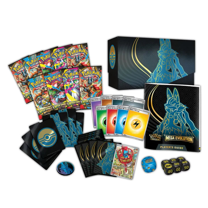 Pokemon TCG Mega Evolution Elite Trainer Box - Lucario