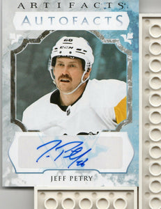 2023-24 Upper Deck Artifacts Hockey - Autofacts #AF-JP Jeff Petry - Pittsburgh Penguins