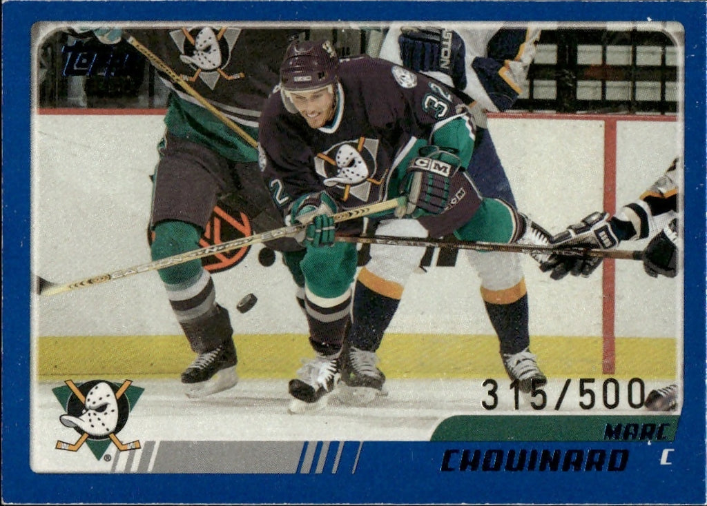 2003-04 O-Pee-Chee - Base - Blue :500 #139 Marc Chouinard - Mighty Ducks of Anaheim - A