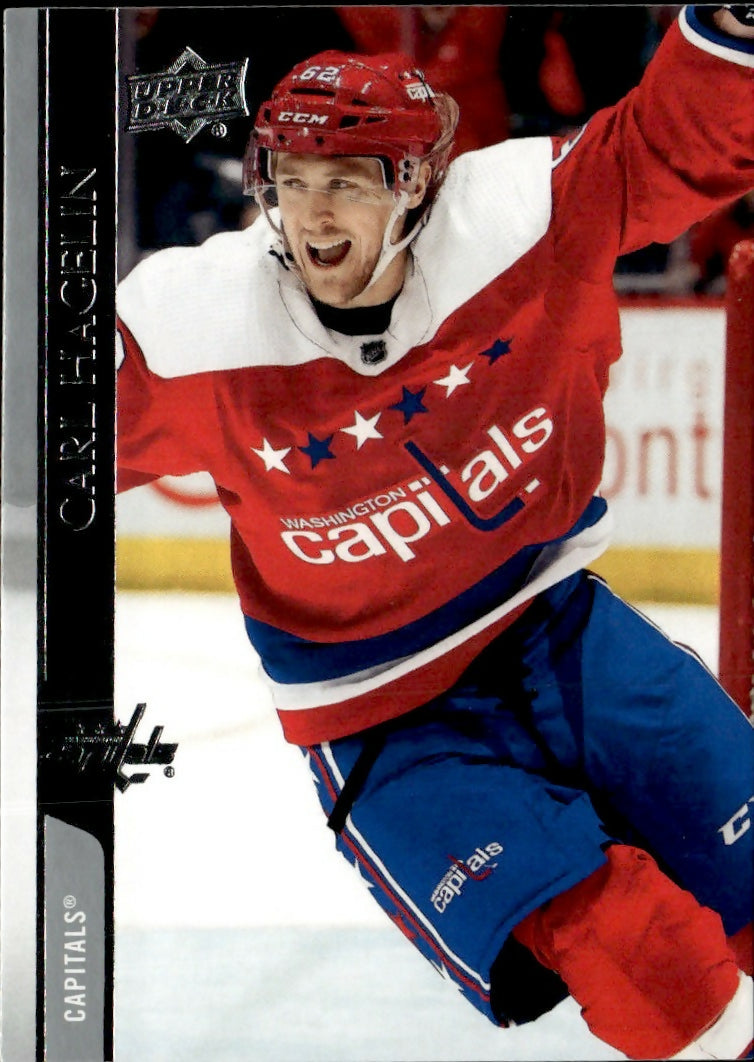2020-21 Upper Deck Series 2 Hockey - Base #437 Carl Hagelin - Washington Capitals - A