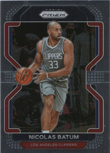 2021-22 Panini Prizm Basketball - Base # 200 Nicolas Batum - Los Angeles Clippers