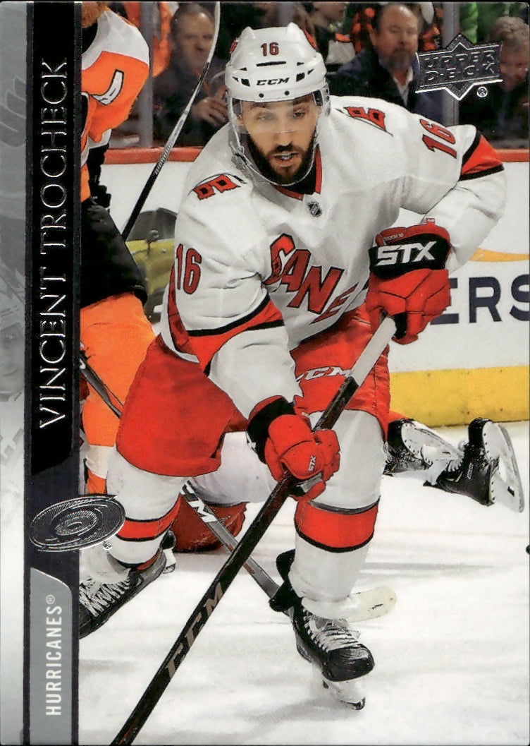 2020-21 Upper Deck Series 1 Hockey - Base #36 Vincent Trocheck - Carolina Hurricanes