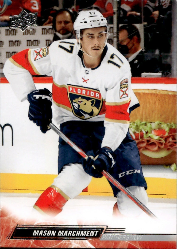 2022-23 Upper Deck Series 1 Hockey - Base #77 Mason Marchment - Florida Panthers - A