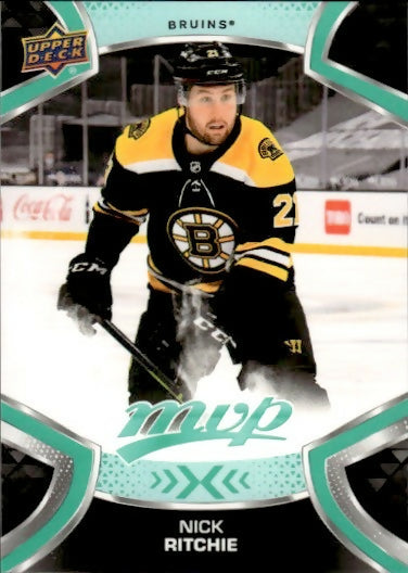 2021-22 Upper Deck MVP Hockey - Base #60 Nick Ritchie - Boston Bruins