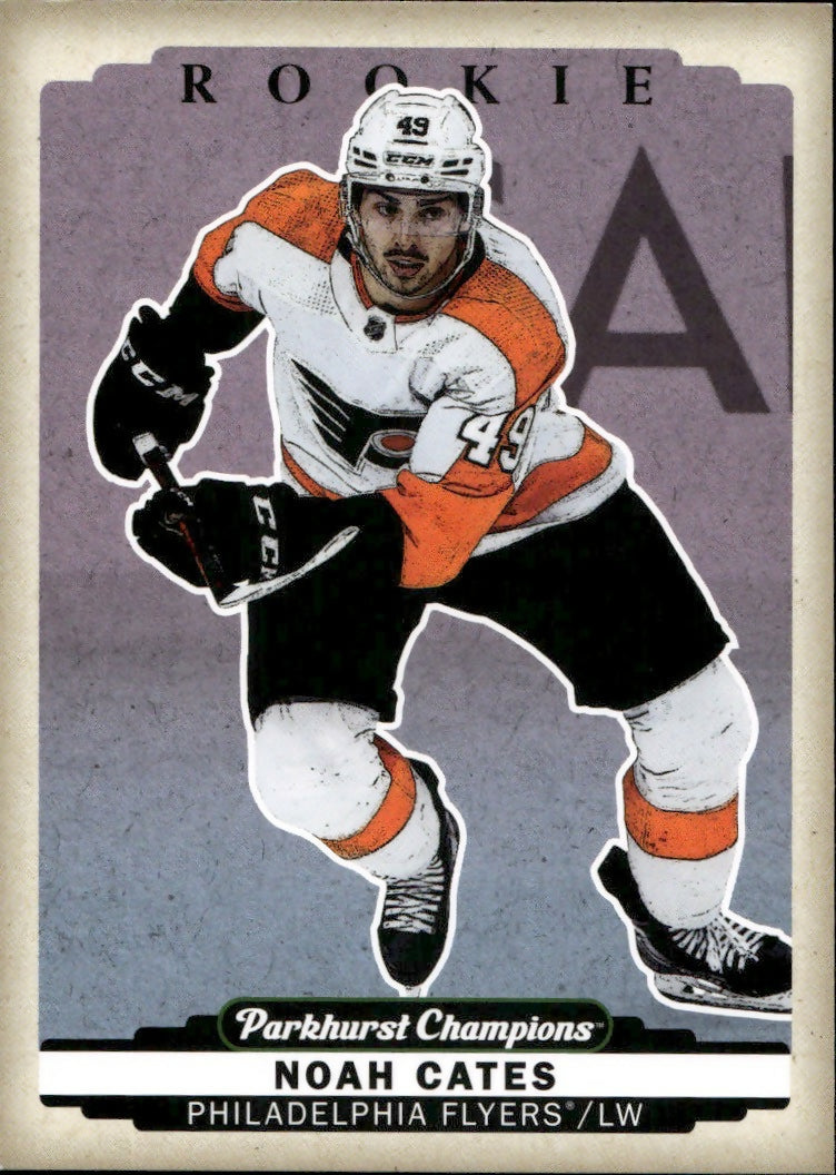 2022-23 Upper Deck Parkhurst Champions - Base - Color Variant #269 Noah Cates - Philadelphia Flyers - A