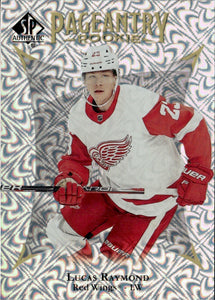 2021-22 Upper Deck SP Authentic Hockey - Pageantry #P-68 Lucas Raymond - Detroit Red Wings - A