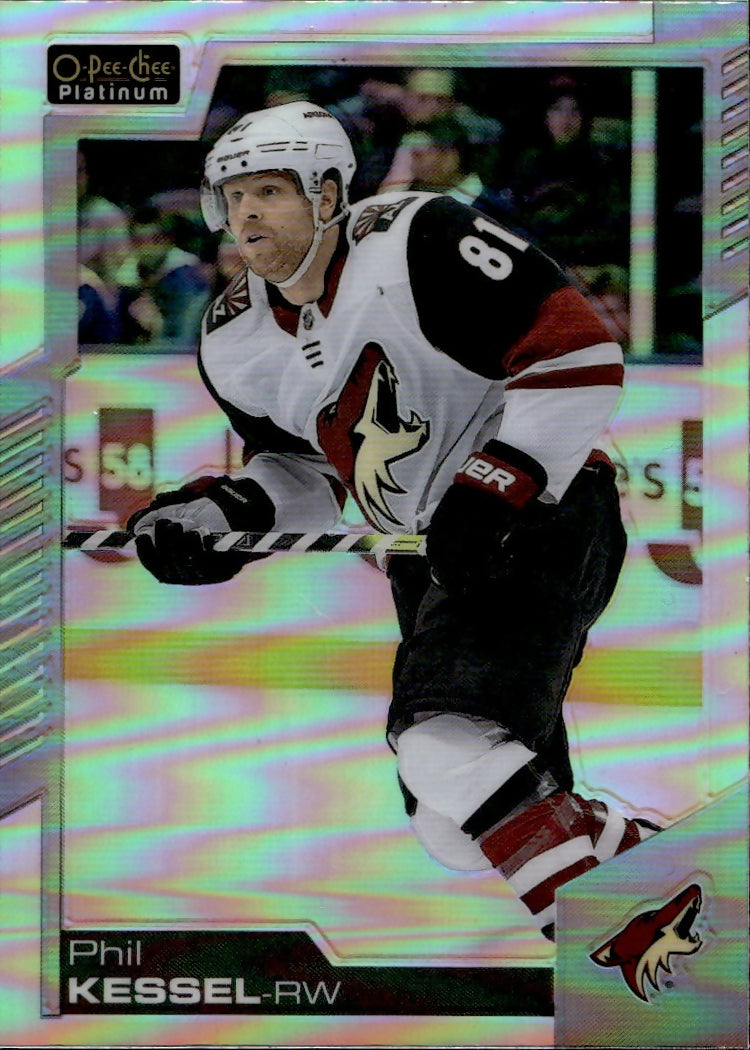 2020-21 Upper Deck O-Pee-Chee Platinum - Base - Rainbow #76 Phil Kessel - Arizona Coyotes - A