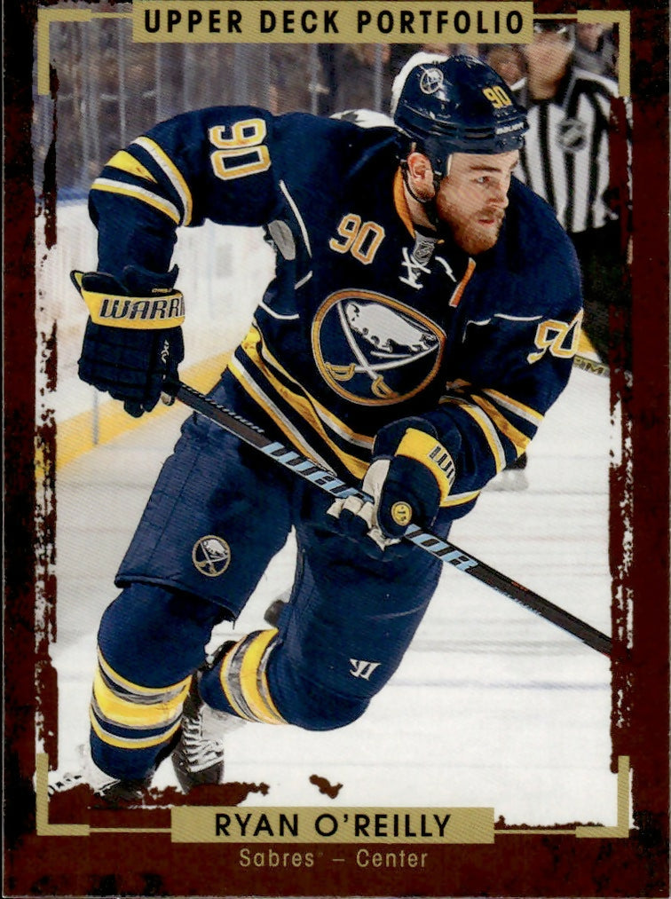 2015-16 Upper Deck Portfolio Hockey - Base #114 Ryan O'Reilly - Buffalo Sabres