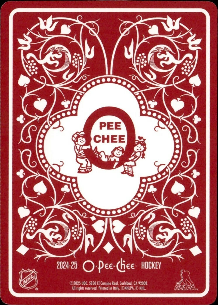 2024-25 Upper Deck O-Pee-Chee - Playing Card #3C Brock Faber - Minnesota Wild - B