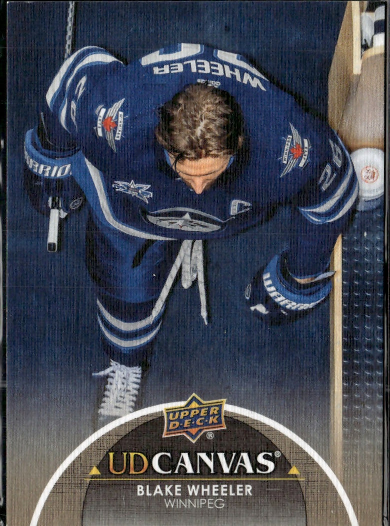 2021-22 Upper Deck Series 2 Hockey - UD Canvas #C209 Blake Wheeler Winnipeg Jets