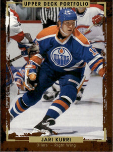 2015-16 Upper Deck Portfolio Hockey - Base #192 Jari Kurri - Edmonton Oilers