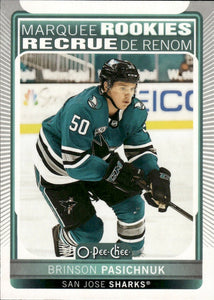 2021-22 Upper Deck Series 2 - O-Pee-Chee Update #649 Brinston Pasichnuk - San Jose Sharks - A