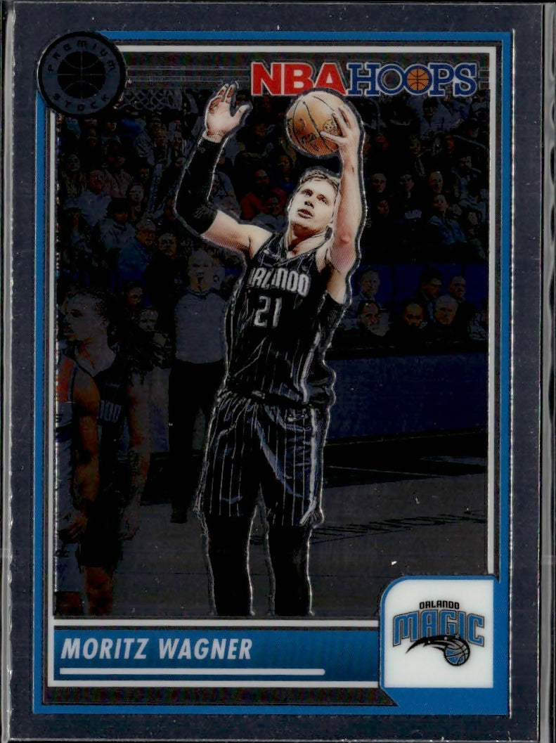 2023-24 Panini NBA Hoops Premium Stock - Base #63 Moritz Wagner - Orlando Magic - A