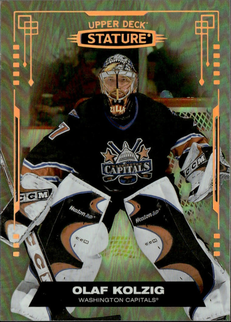 2021-22 Upper Deck Stature Hockey - Base #58 Olaf Kolzig - Washington Capitals - A