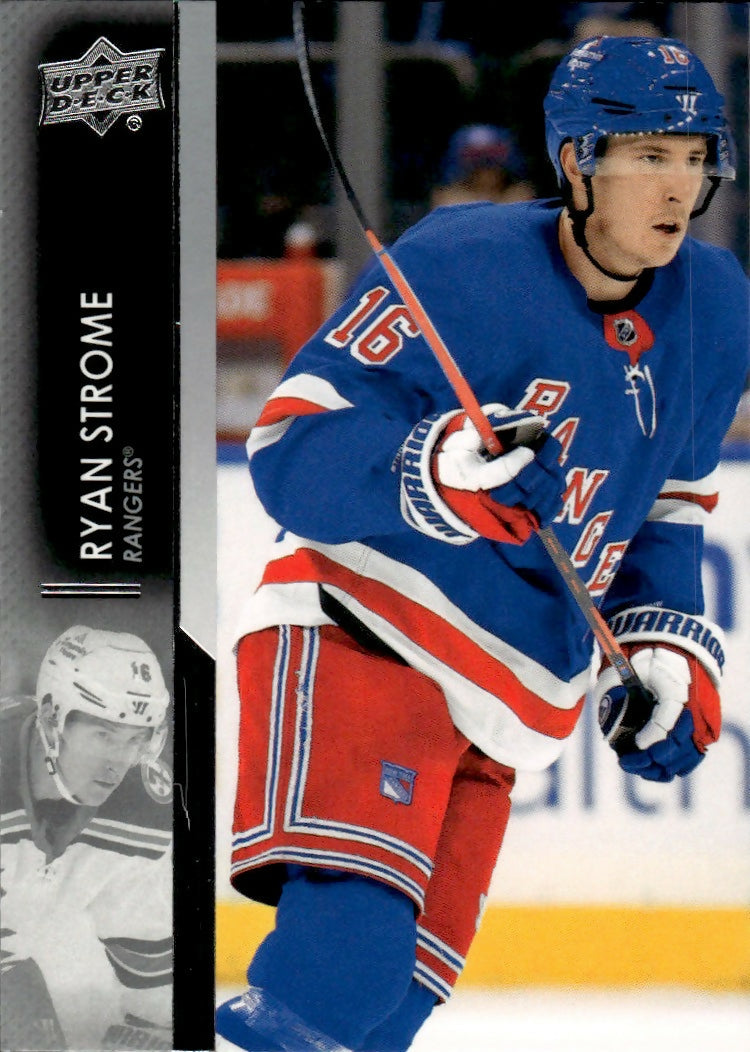 2021-22 Upper Deck Series 2 Hockey - Base #372 Ryan Strome - New York Rangers - A