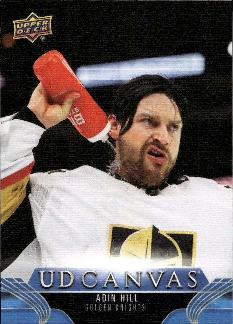 2023-24 Upper Deck Extended Series Hockey - UD Canvas - #C319 Adin Hill - Vegas Golden Knights - A