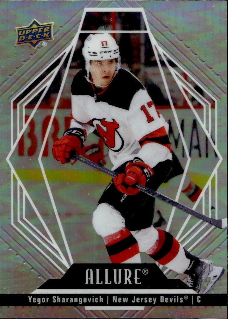 2022-23 Upper Deck Allure Hockey - Base #53 Yegor Sharangovich - New Jersey Devils - A
