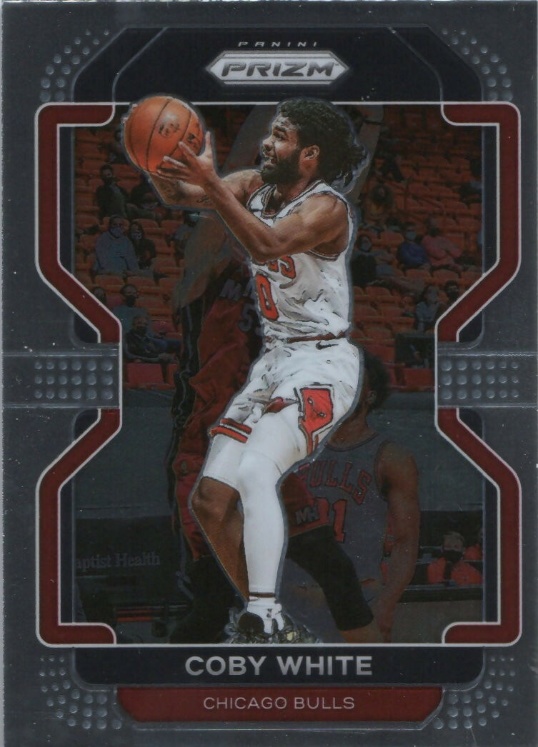 2021-22 Panini Prizm Basketball - Base # 143 Coby White - Chicago Bulls