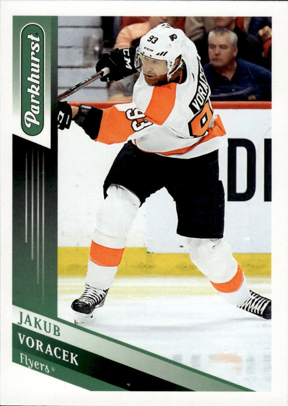 2019-20 Upper Deck Parkhurst Hockey - Base #24 Jakub Voracek - Philadelphia Flyers