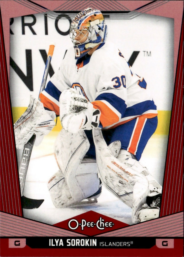 2024-25 Upper Deck O-Pee-Chee - Base - Red #169 Ilya Sorokin - New York Islanders - A