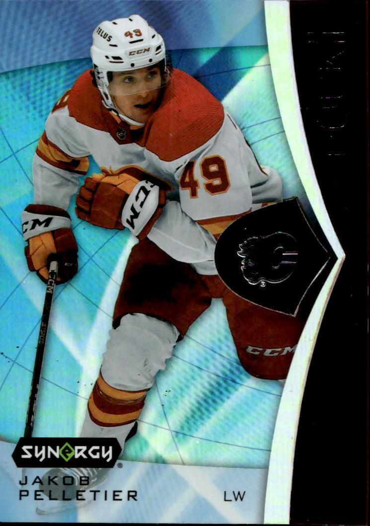 2023-24 Upper Deck Synergy Hockey - Base - Red #89 Jakob Pelletier - Calgary Flames - A