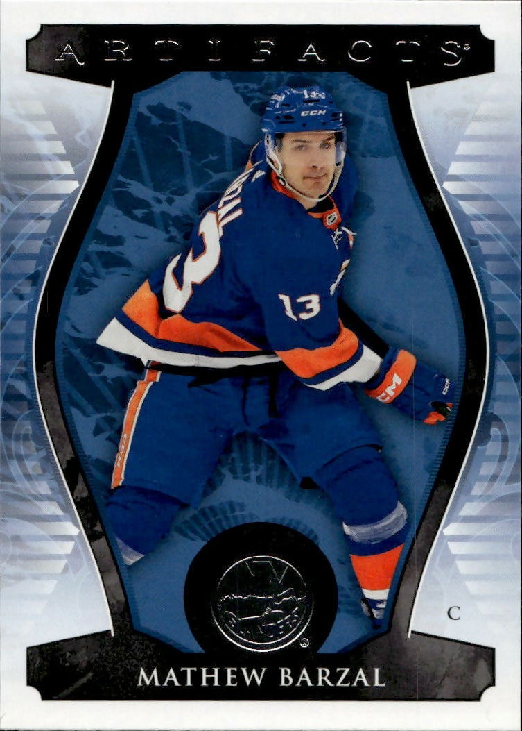 2023-24 Upper Deck Artifacts Hockey - Base #7 Mathew Barzal - New York Islanders - A