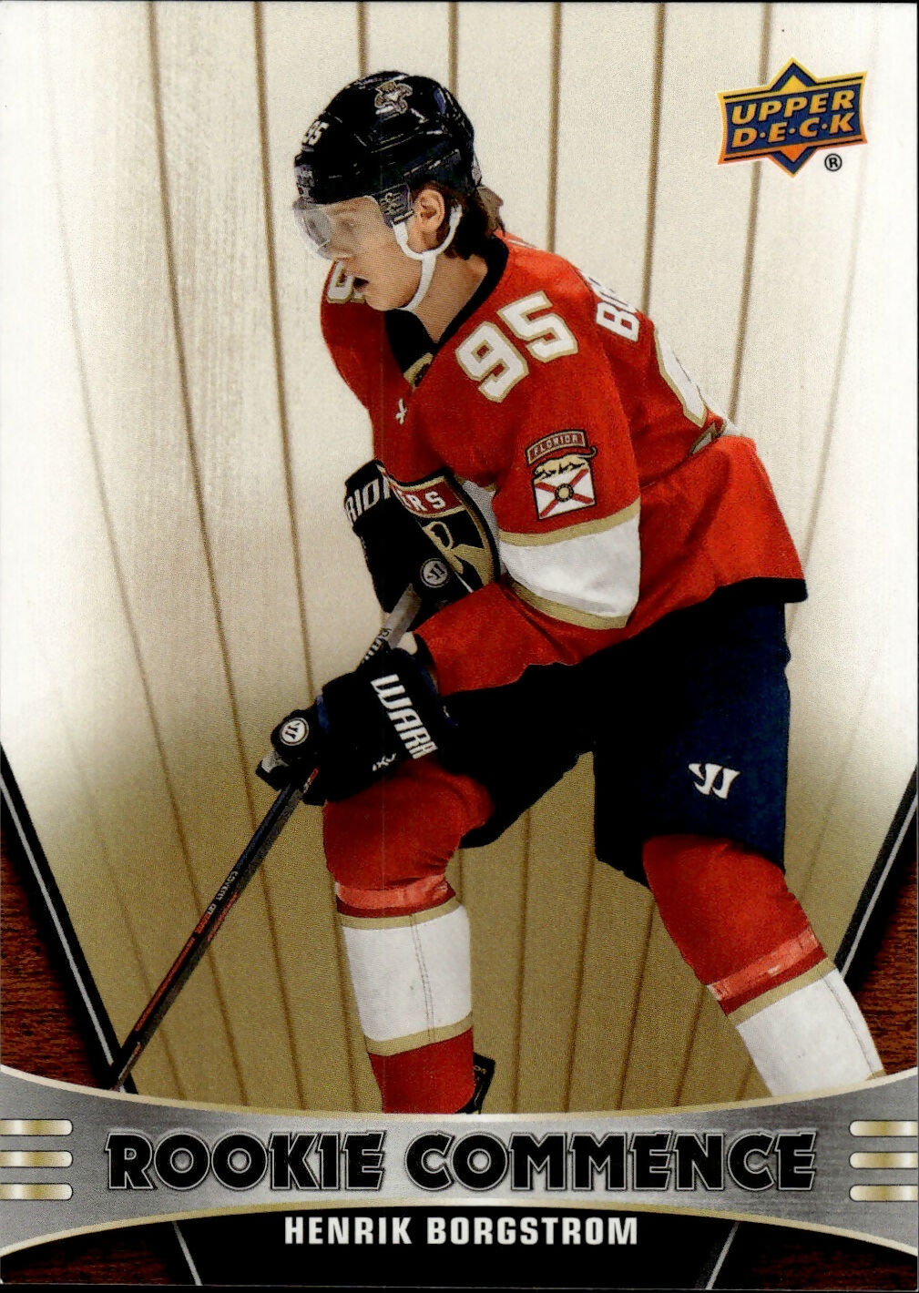 2018-19 Upper Deck Series 1 Hockey - Rookie Commence #RC-HB Henrik Borgstrom - Florida Panthers