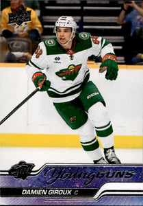 2023-24 Upper Deck Series 2 Hockey - Base - Young Guns #452 Damien Giroux - Minnesota Wild - A