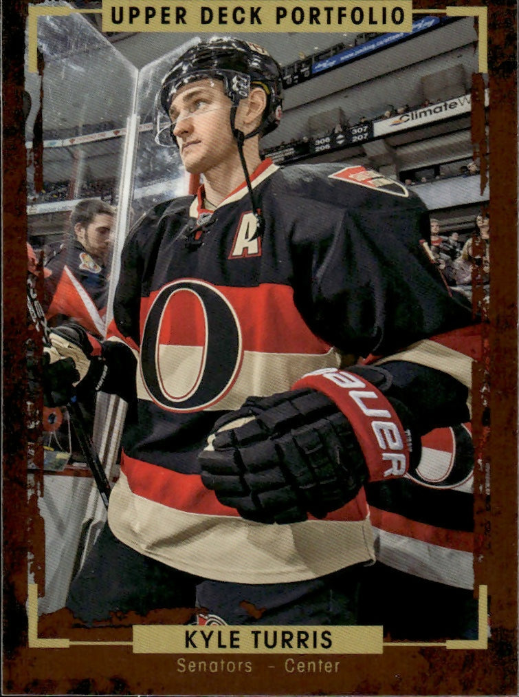 2015-16 Upper Deck Portfolio Hockey - Base #143 Kyle Turris - Ottawa Senators