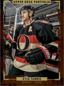 2015-16 Upper Deck Portfolio Hockey - Base #143 Kyle Turris - Ottawa Senators