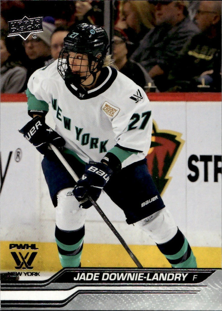 2024-25 Upper Deck PWHL Hockey - Base #5 Jade Downie-Landry - New York Sirens - A