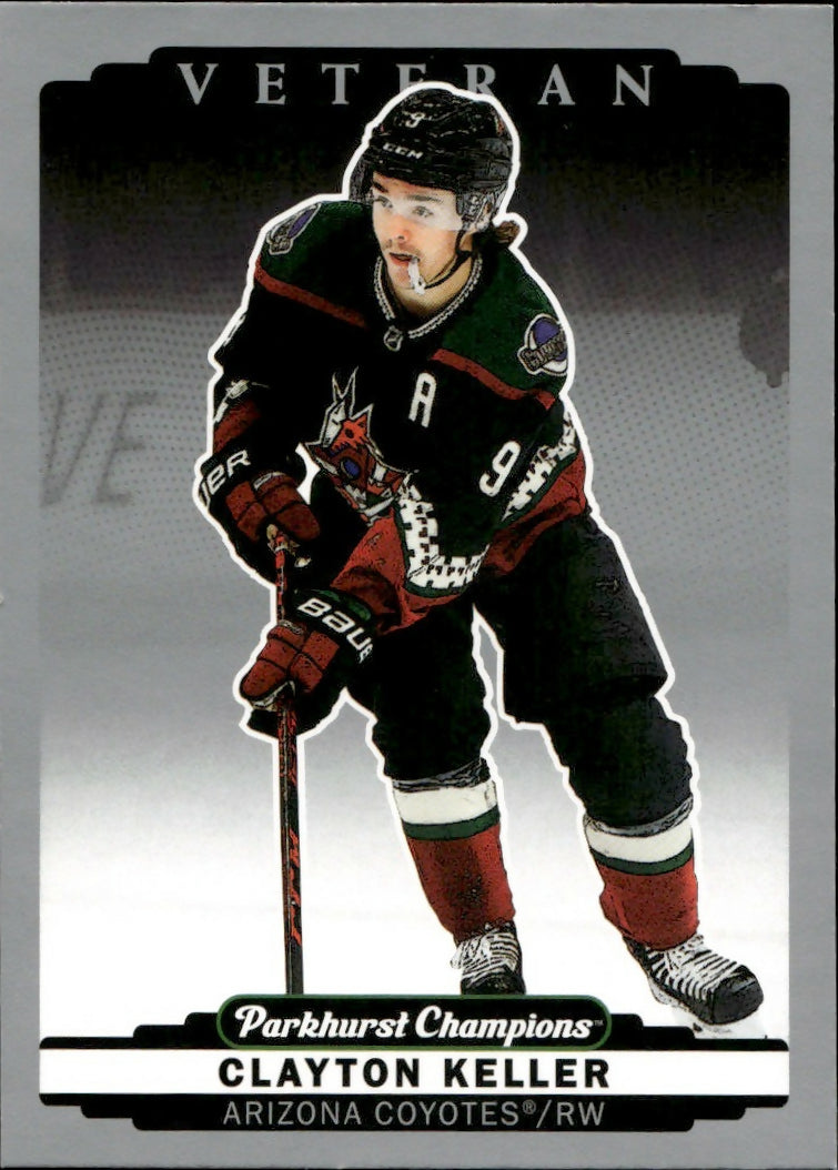 2022-23 Upper Deck Parkhurst Champions - Base - Silver #34 Clayton Keller - Arizona Coyotes - A