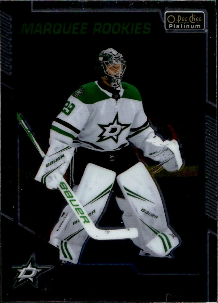 2020-21 Upper Deck O-Pee-Chee Platinum - Base - Marquee Rookie #175 Jake Ottinger - Dallas Stars - A