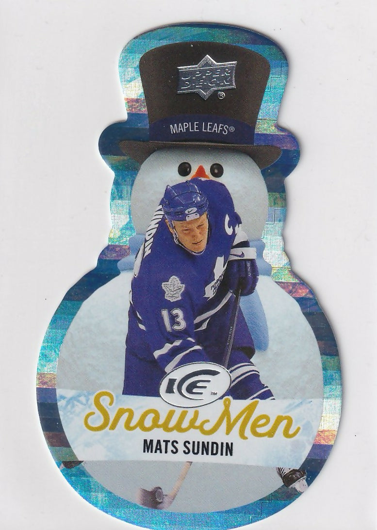 2023-24 Upper Deck Ice - Snow Men #SM-55 Mats Sundin - Toronto Maple Leafs - A