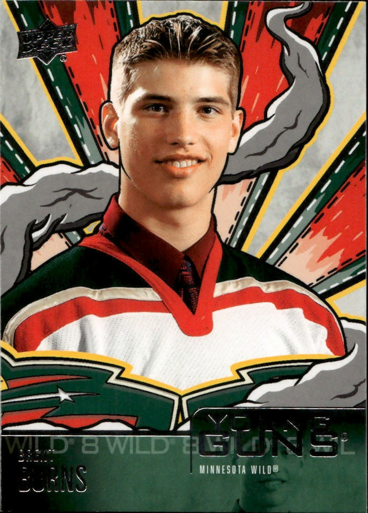 2024-25 Upper Deck Series 1 Hockey - Young Guns Renewed #YGR-8 Brent Burns - Minnesota Wild -A