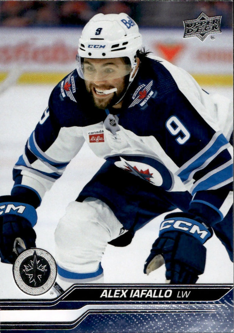 2023-24 Upper Deck Extended Series Hockey - Base #651 Alex Iafallo - Winnipeg Jets - A