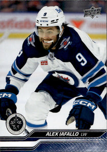 2023-24 Upper Deck Extended Series Hockey - Base #651 Alex Iafallo - Winnipeg Jets - A