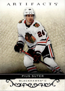 2021-22 Upper Deck Artifacts Hockey - Base #5 Pius Suter - Chicago Blackhawks - A