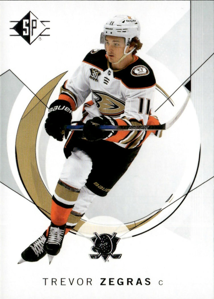 2024-25 SP #95 Trevor Zegras Anaheim Ducks